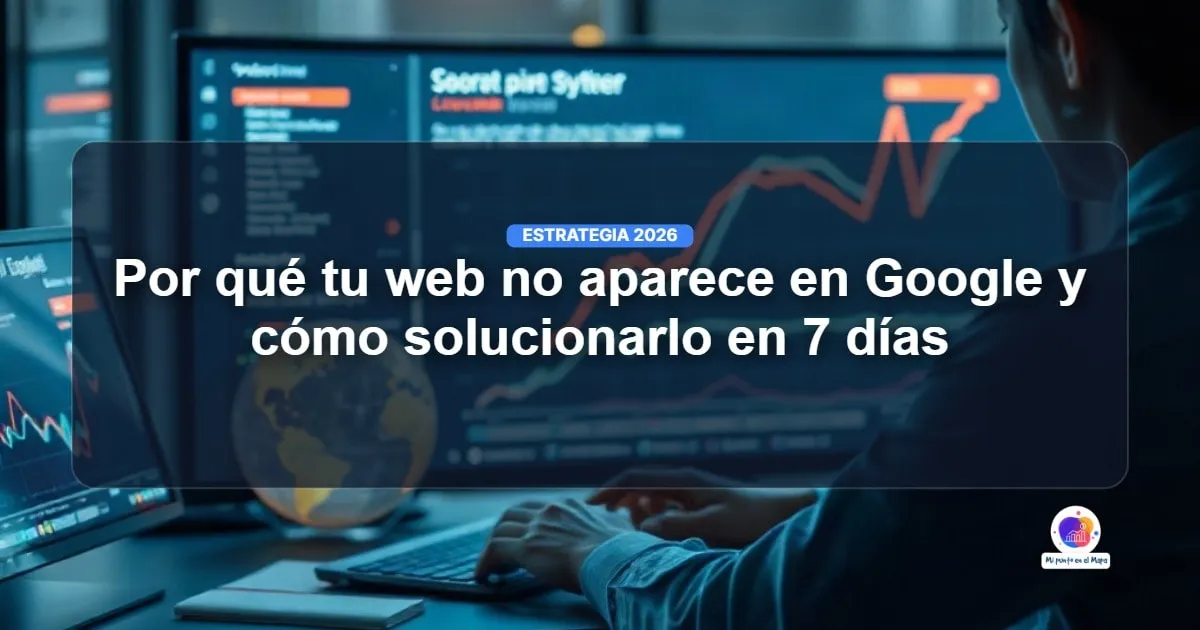 Por qué tu web no aparece en Google y cómo solucionarlo en 7 días